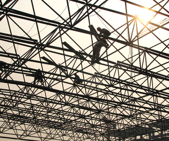 邢台厂房网架安装